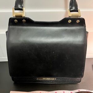 Luxury Black Leather Bag
